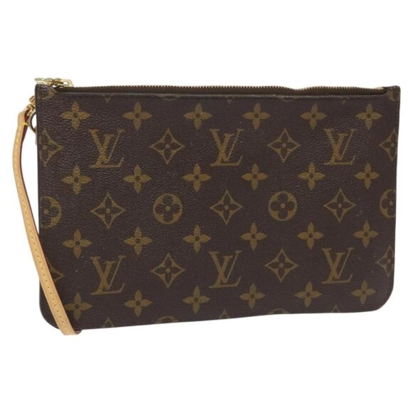 LOUIS VUITTON Monogram Neverfull PM Pouch Pouch LV